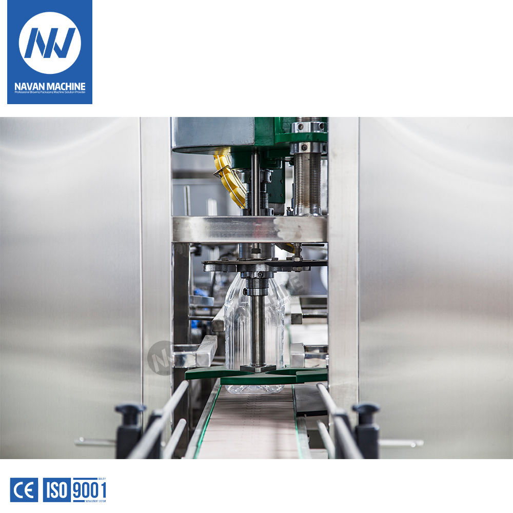 NAVAN Automatic Linear Model 3L-10L Water Bottle Rinsing Filling Capping Machine