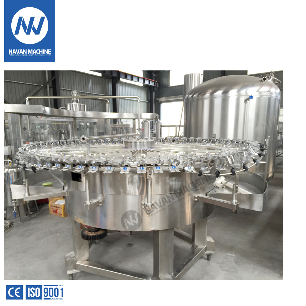 Navan Bottle CSD Soft Drink Filling machine-60 Heads