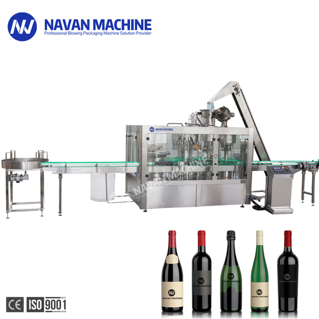 Automatic Glass Bottled Non-Carbonated Drink Filling Machine for Wine,Vodka and Juice