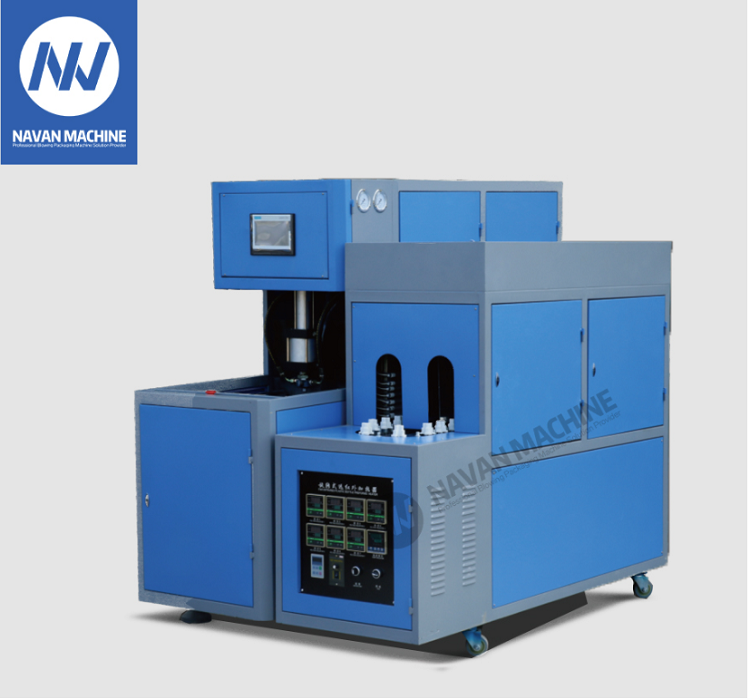 Semi Automatic 400 - 1200BPH 3 - 6L PET Bottle Stretch Blow Moilding Machine