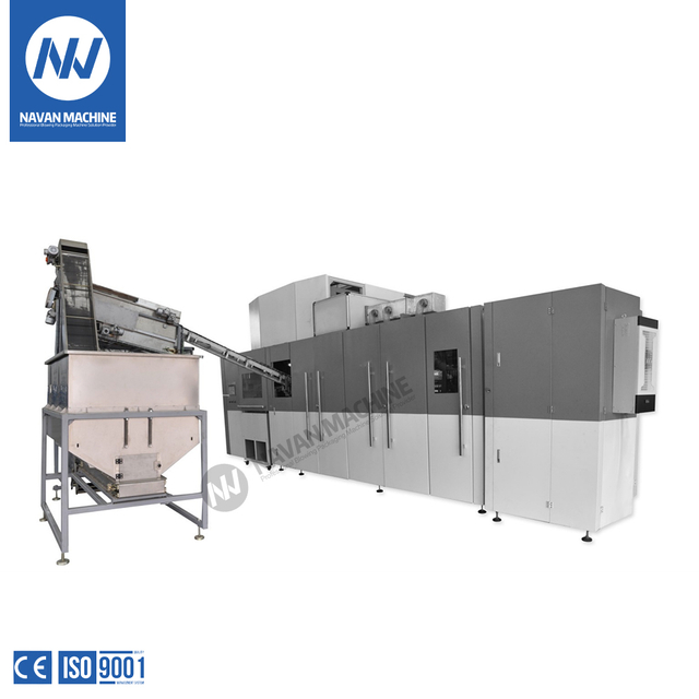 Fully Automatic Rotary Servo PET Bottle Blowing Moulding Machine with Max Capacity 48000BPH