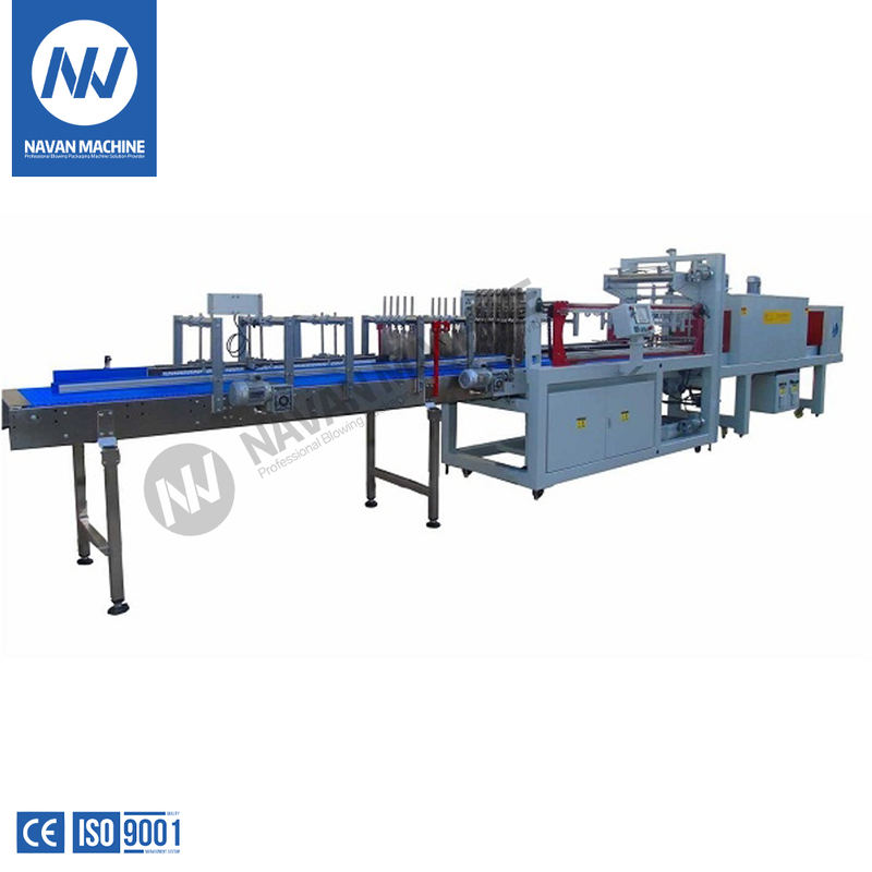 NV-MBS18 Automatic Upper and Lower Film Sealing&Cutting Heat Shrink Wrapper Packing Machine