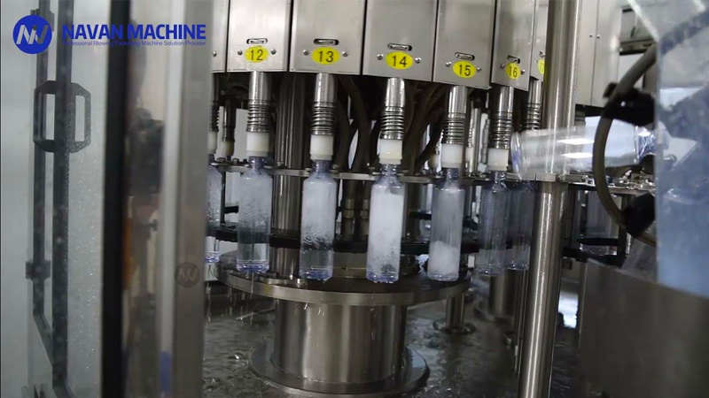 NAVAN MACHINE 6000BPH Complete Automatic Bottle Water Production Line