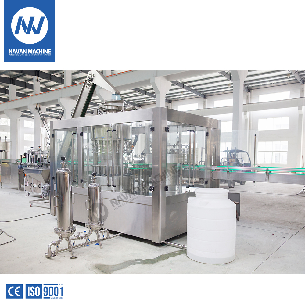 Alcohol Bottling Machine Fully Automatic Glass Bottled Gin Wine Vodka Filling Machine 