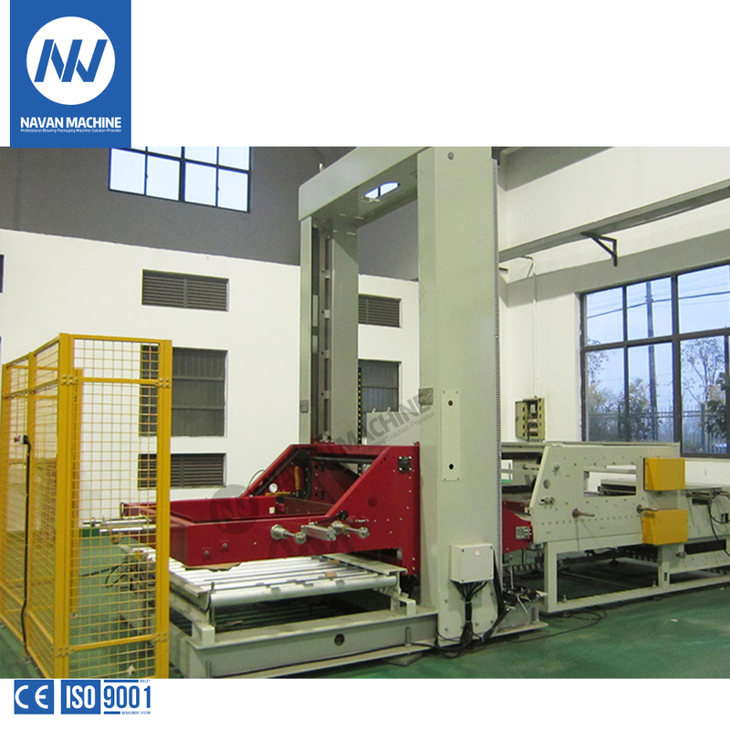 Automatic Palletizer Machine for Stacking Water Bottle Cartons And Palletizing Film Packs on Pallet