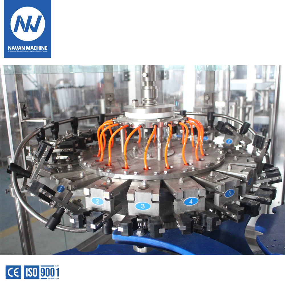 Competitive Price Fully Automatic Rotary Glass Bottled Carbonated Beer Wine Filling Machine 