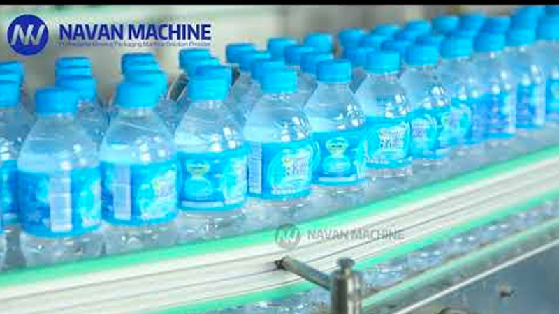 NAVAN MACHINE 12000BPH Automatic Bottle Water Filling Production Line PVC label