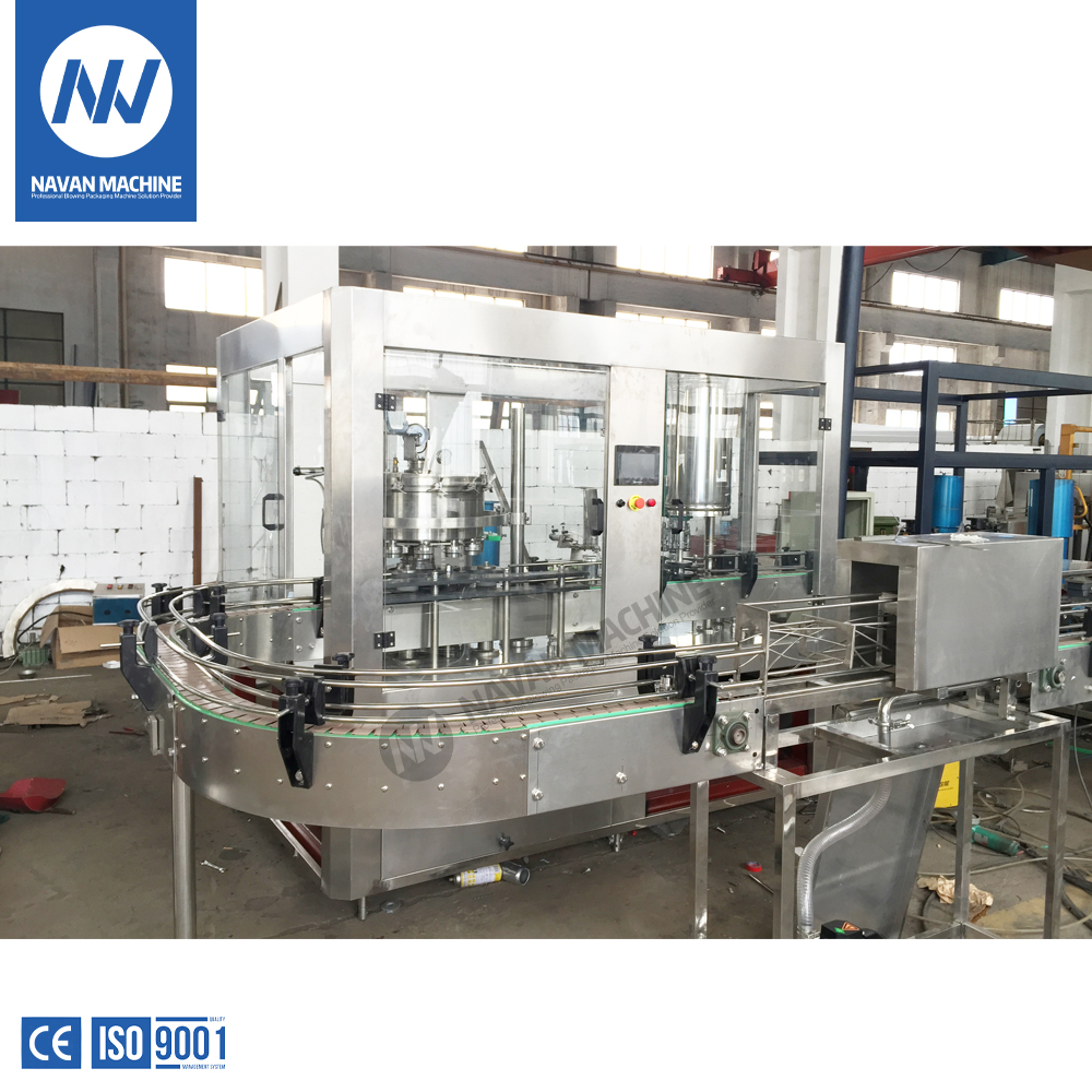 NAVAN Stable Quality Automatic CAN Beverage Filling Seaming Machine of Carbonated Drink Production Line