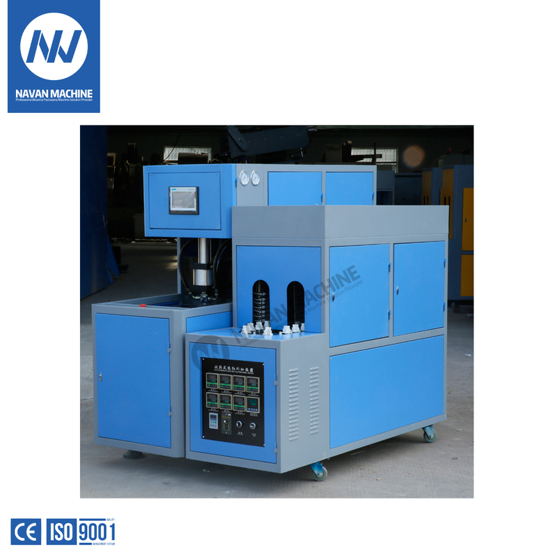 Semi Automatic 400 - 1200BPH 3 - 6L PET Bottle Stretch Blow Moilding Machine