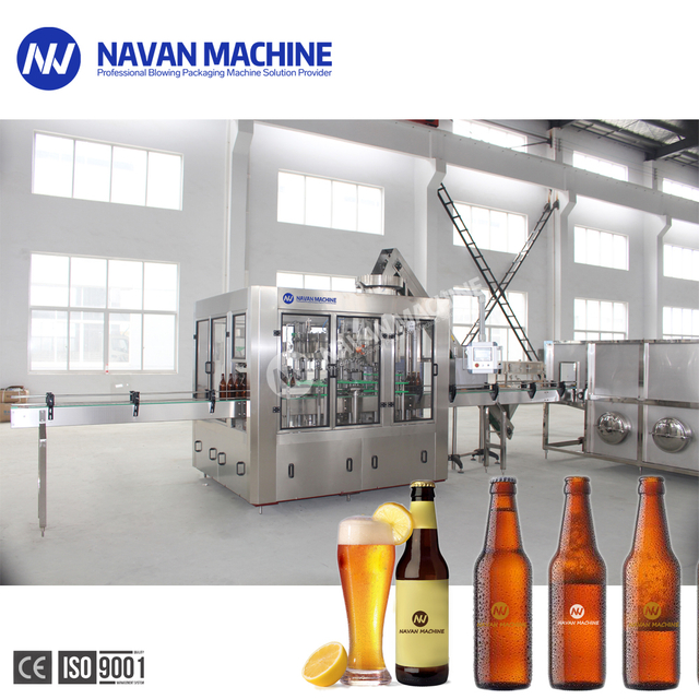  Factory Directly Supply Complete Line Automatic Beer Processing Filling Packaging Machine