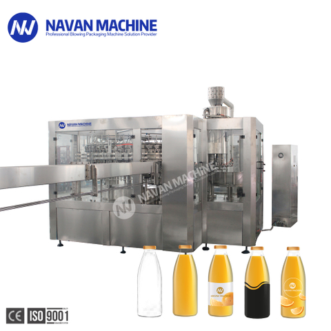 Hot Sell Automatic Juice Beverage PET Bottle Filling Line