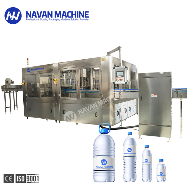 Water Bottling Line Full Automatic Plastic Bottle Mineral Pure Water Filling Line 