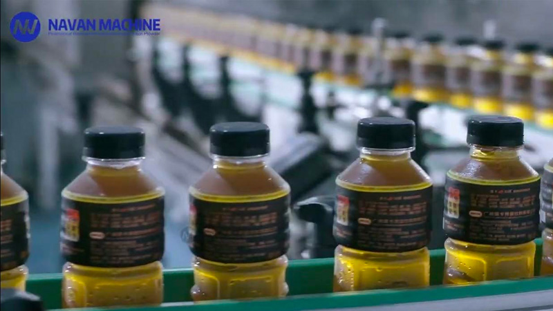 NAVAN MACHINE Automatic Energy Drinks Juice Beverage Filling Bottling Production Line