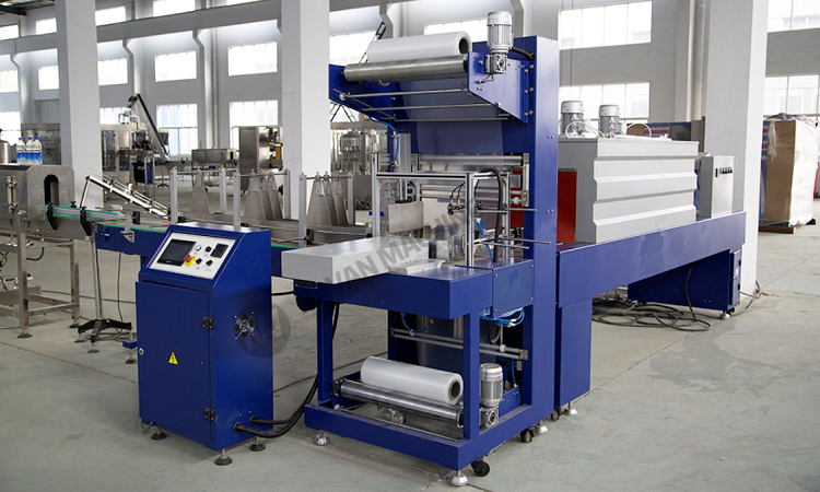 Automatic PE Film Shrink Wrapping Packaging Machine
