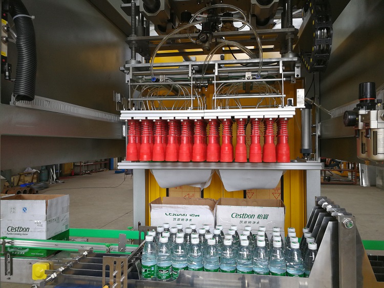 NAVAN Automatic Beverage Bottle Cans Jar Carton Packaging Machine