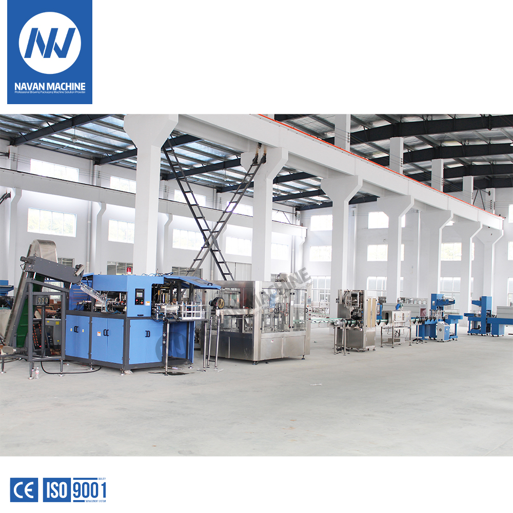 200ml-2000ml Plastic Bottle Automatic Water Production Line Solution Water Bottling Plant Machine