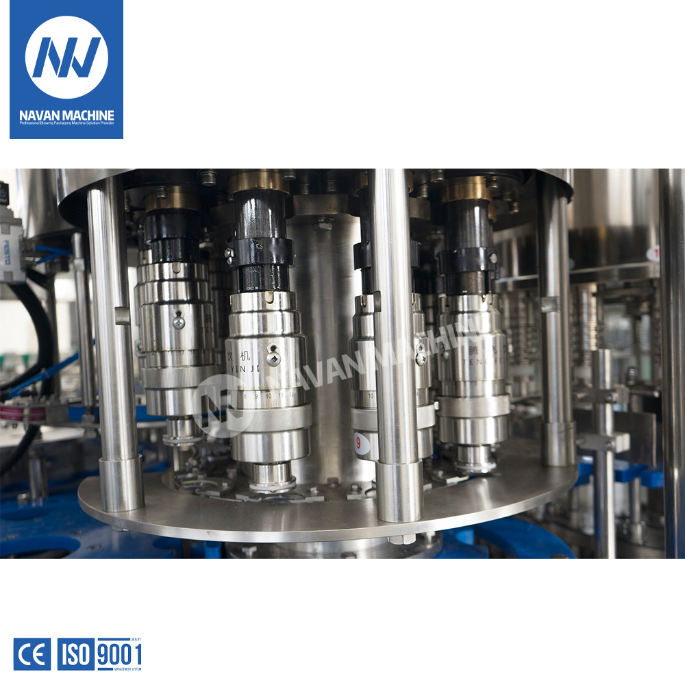 NAVAN Water Bottling Machine Automatic 3 In1 Small Bottle Water Filling Machine