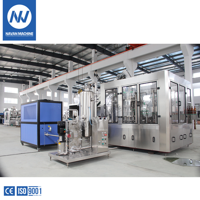  Factory Directly Supply Complete Line Automatic Beer Processing Filling Packaging Machine