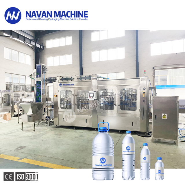 Full Automatic Complete PET Bottle Pure Water Filling Line