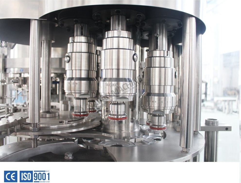 Capping - carbonated filling machine