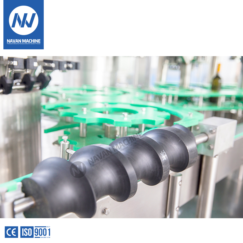 Alcohol Bottling Machine Fully Automatic Glass Bottled Gin Wine Vodka Filling Machine 