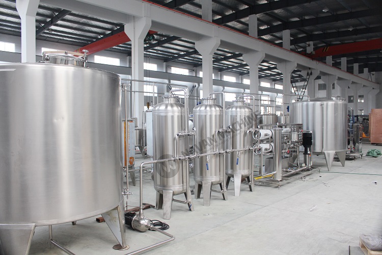 Factory Directly Supply Complete Line Automatic Beer Processing Filling Packaging Machine