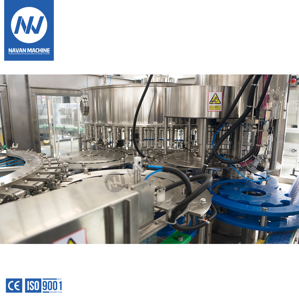 NAVAN Water Bottling Machine Automatic 3 In1 Small Bottle Water Filling Machine