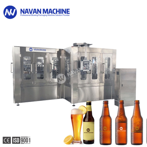 Competitive Price Fully Automatic Rotary Glass Bottled Carbonated Beer Wine Filling Machine 