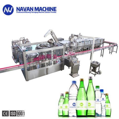 NAVAN Water Bottling Machine Automatic 3 In1 Small Bottle Water Filling Machine