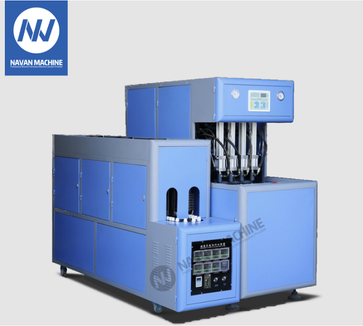 1600-2000BPH 0.1- 2.0L Semi Automatic PET Bottle Blowing Machine