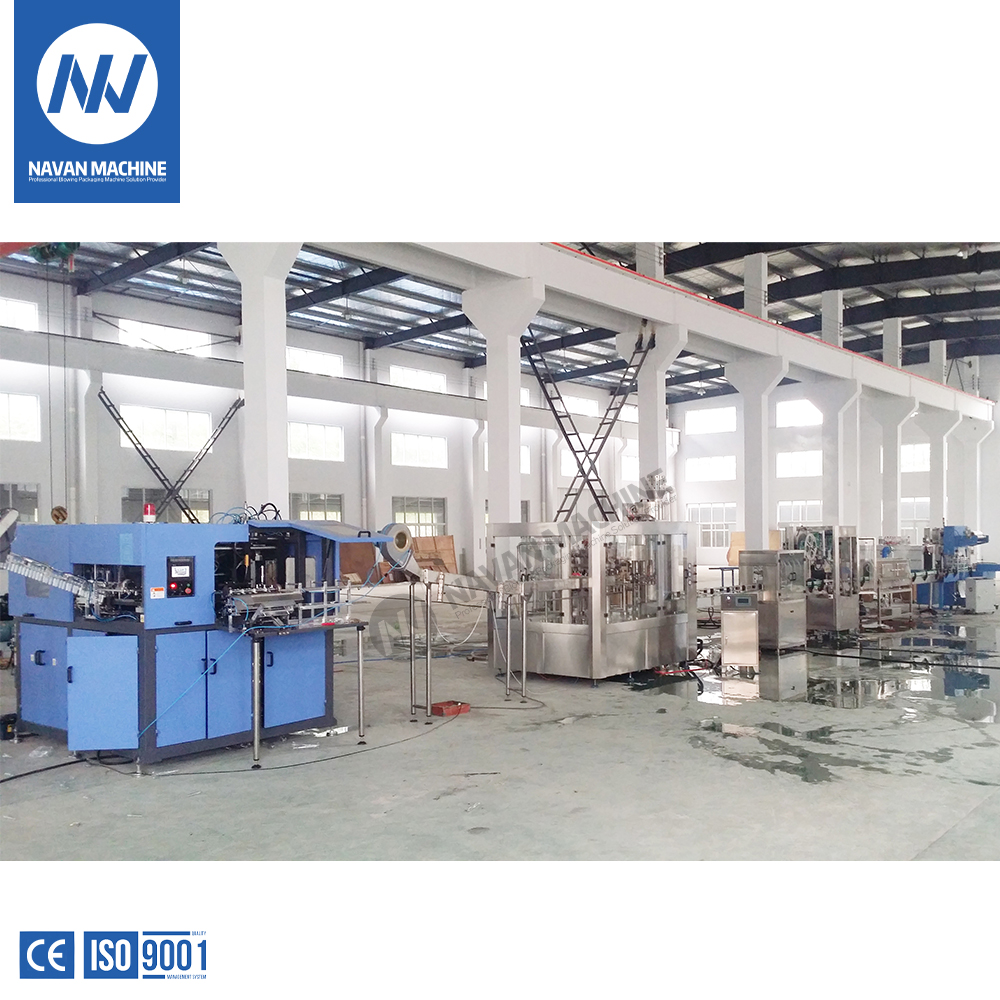 200ml-2000ml Plastic Bottle Automatic Water Production Line Solution Water Bottling Plant Machine