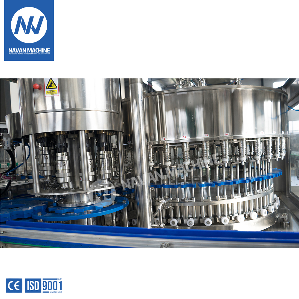 NAVAN Water Bottling Machine Automatic 3 In1 Small Bottle Water Filling Machine