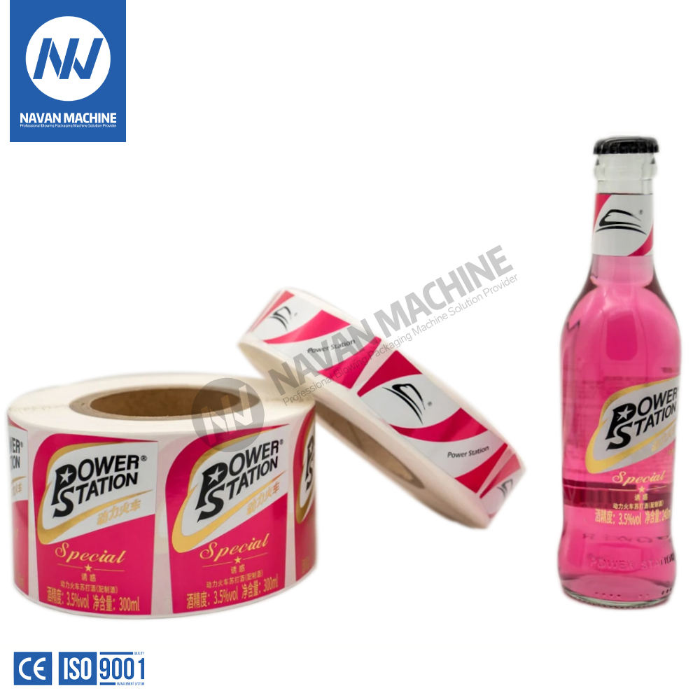 NAVAN Customized Printing Sticker Labels/Sleeve Labels For PET/Glass Bottle And Aluminum/Tin Beverage Cans