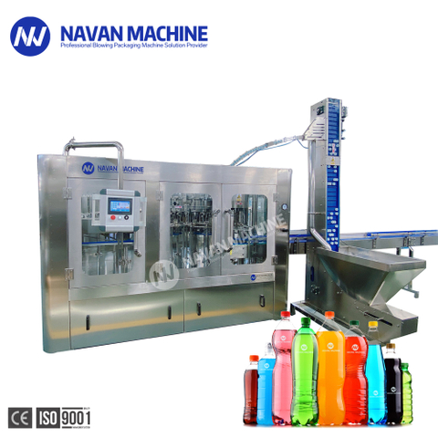 Automatic Carbonated Soft Drink Filling Machine For Soda Water Bottling Line