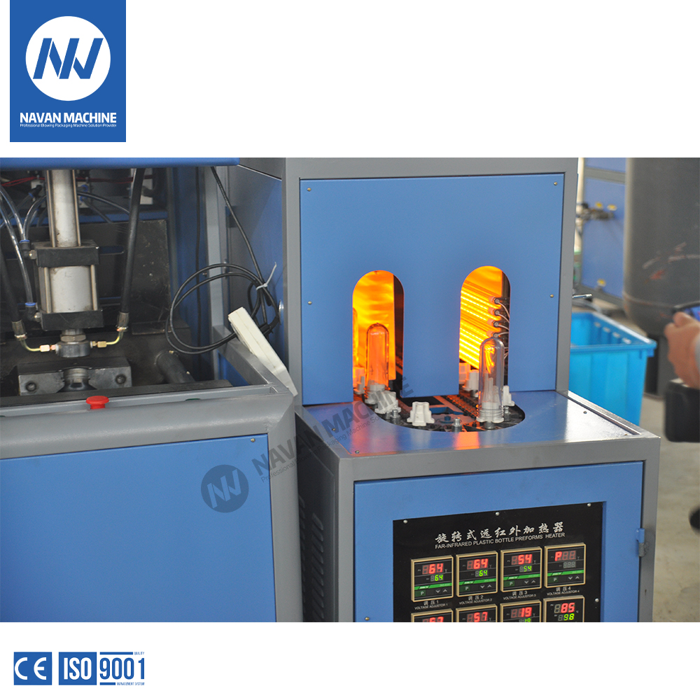  80 - 220BPH Semi Automatic 3-5 Gallon PET Bottle Blowing Molding Machine ( 10-25L Bottle )