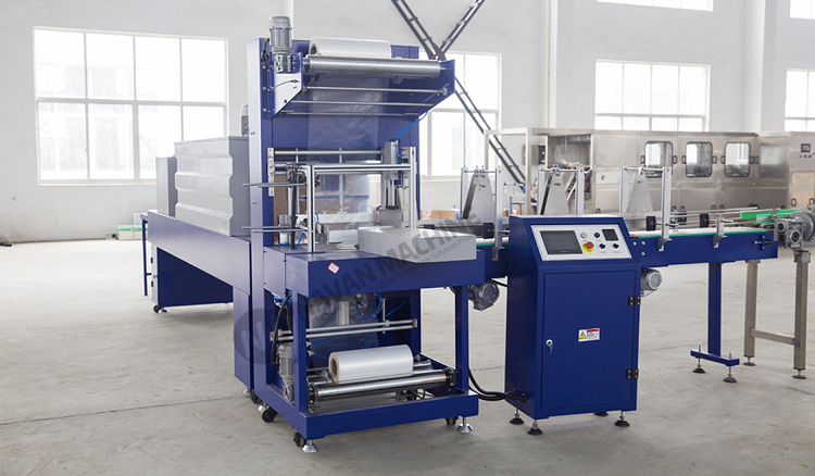Automatic PE Film Shrink Wrapping Packaging Machine