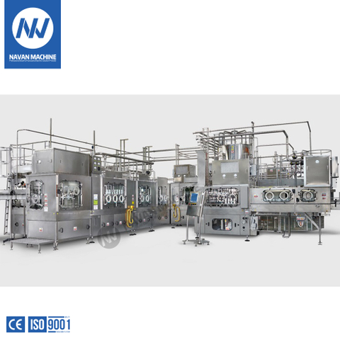  200-2000ml PET Bottle Fresh Juice Milk Filling Aspetic Drink Production Line Solution