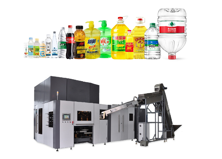 Fully Automatic Rotary Servo PET Bottle Blowing Moulding Machine with Max Capacity 48000BPH