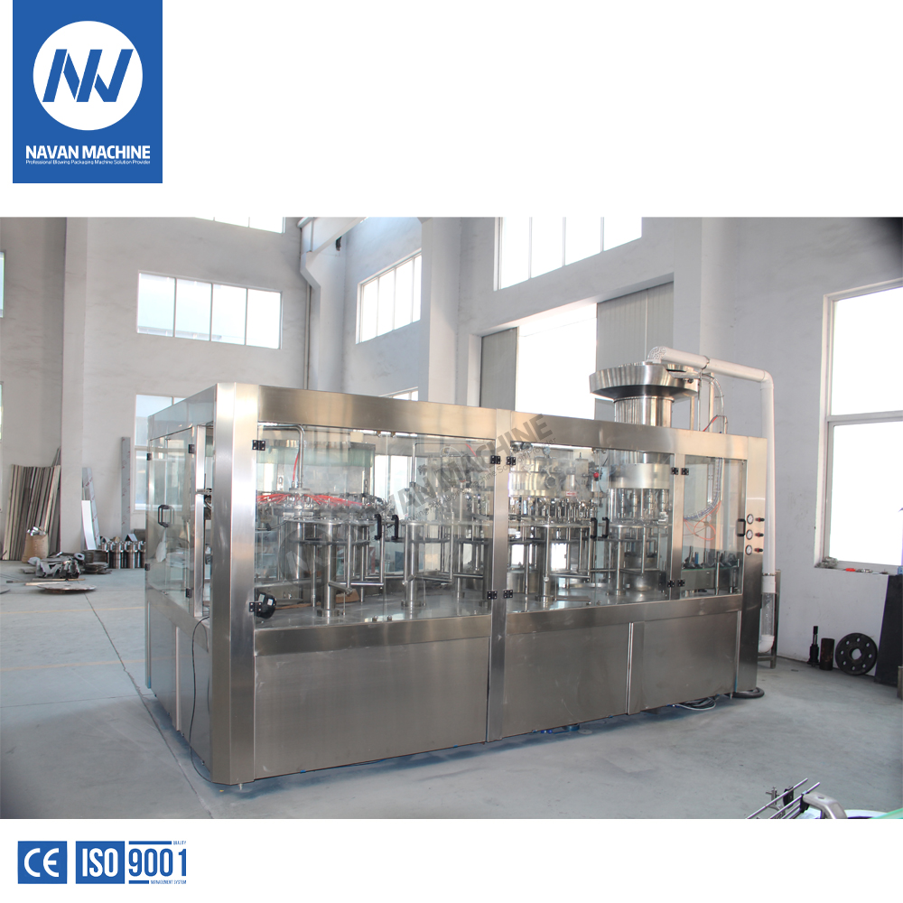 Navan Bottle CSD Soft Drink Filling machine-32 Heads