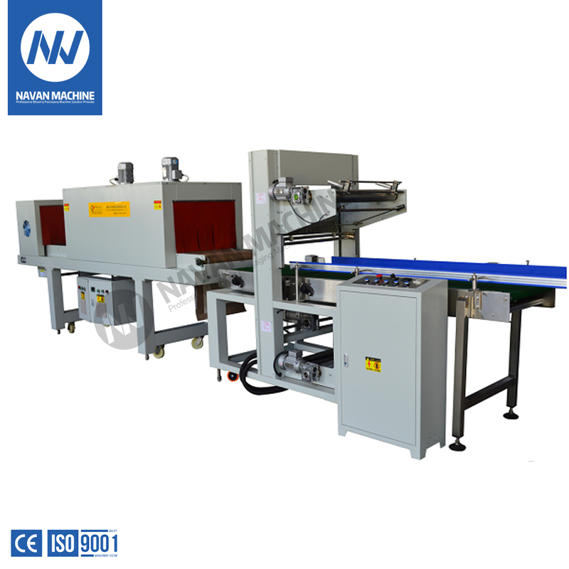 NV-MB6535ZX Automatic Upper And Lower Film Sealing&Cutting Heat Shrink Film Wrapping Packing Machine
