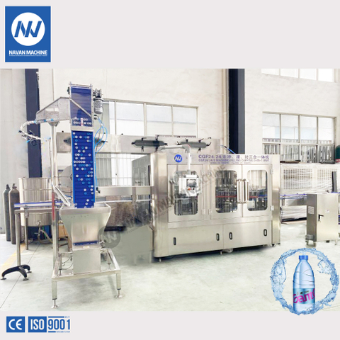 200ml-2000ml Plastic Bottle Automatic Water Production Line Solution Water Bottling Plant Machine