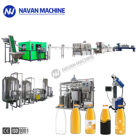 Juice Bottling Full Automatic Bottle Apple Juice Filling Line