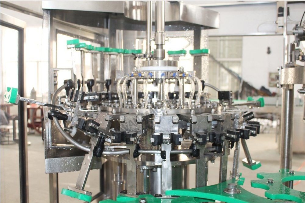 glass bottle filling machine detail 1