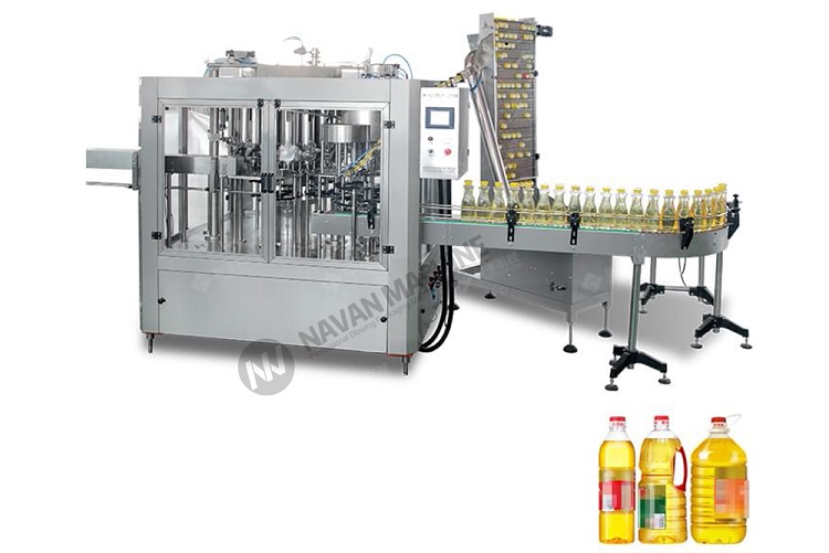 NAVAN High Speed Easy Operation Edible Oil Bottling Cooking Oil Filling Machine
