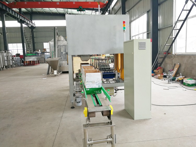 NAVAN Automatic Beverage Bottle Cans Jar Carton Packaging Machine
