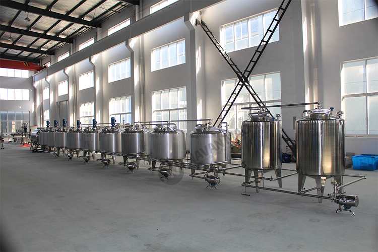 juice mixing system