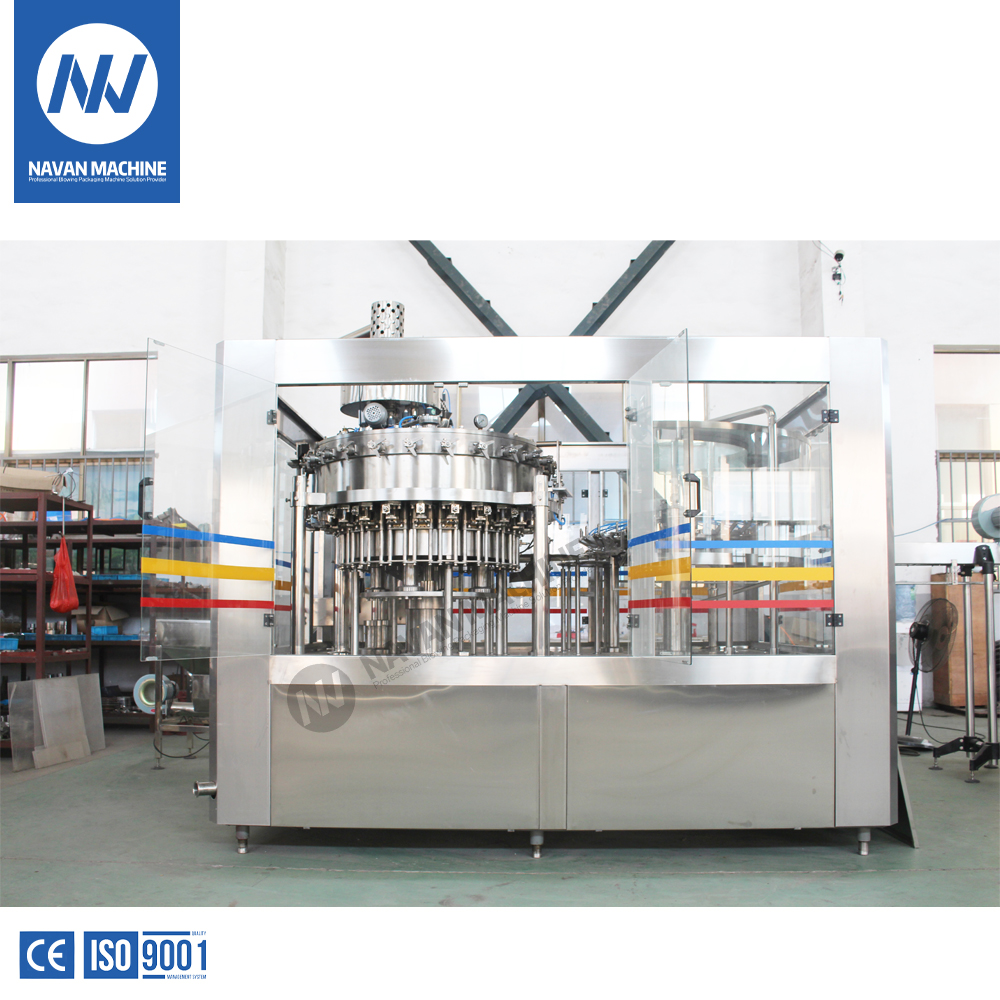 Navan Bottle CSD Soft Drink Filling machine-24 Heads