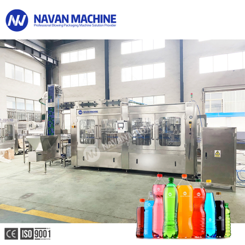 Full Automatic PET Bottle Carbonated Drink Bottling Machine