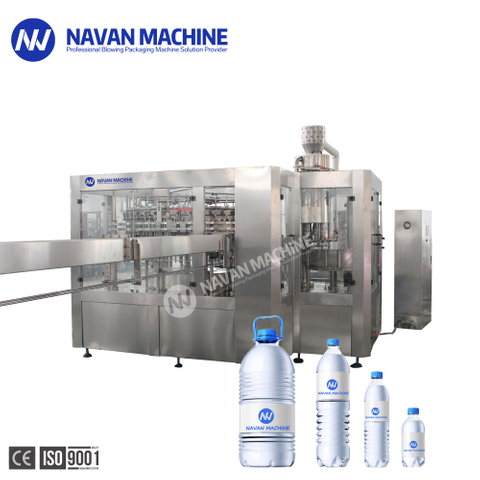 NAVAN PET Bottled Pure Water Filling Line Automatic Drinking Water Bottling Line