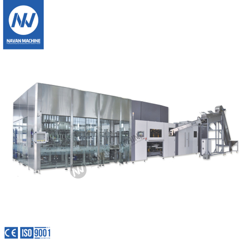 Up to 48000BPH Navan Automatic Rotary Blowing Filling Capping Combiblock Machine